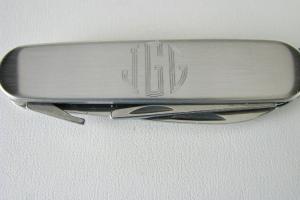 Pocket Knife and Golf Tools Custom Engraved Personalized Stainless Steel Multi Function Golf Tool - Hand Engraved